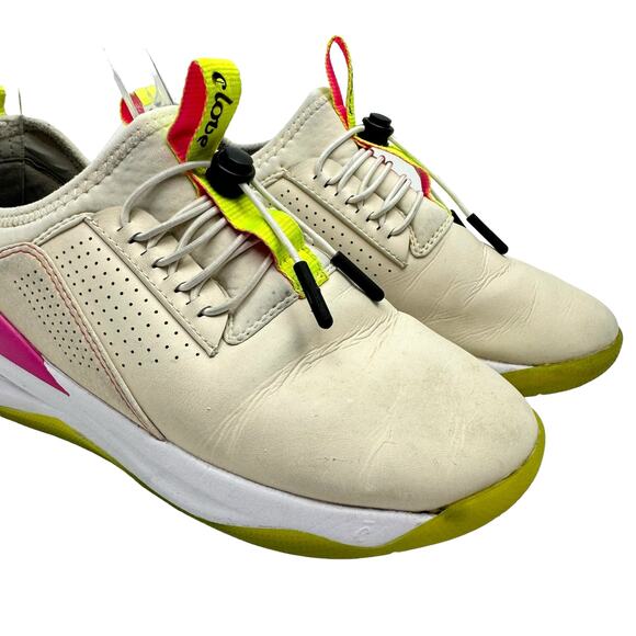 CLOVE Lemon Aid Beige Faux Leather Healthcare Nursing Slip On Comfort Shoes - Picture 7 of 10